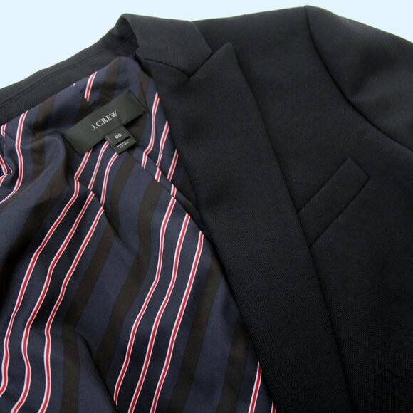 J. Crew Dover Navy Italian Wool Blazer - Picture 8 of 13